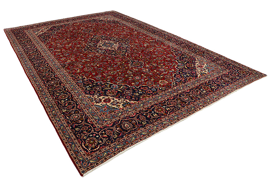 Kashan Persian Carpet 437x291 - Picture 1