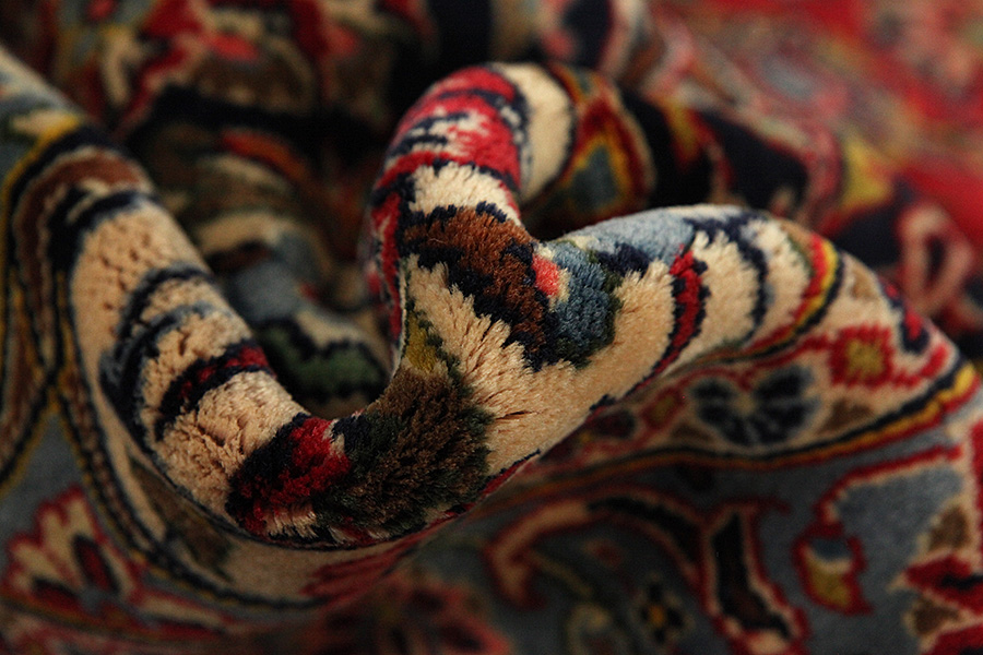 Kashan Persian Carpet 415x300 - Picture 6