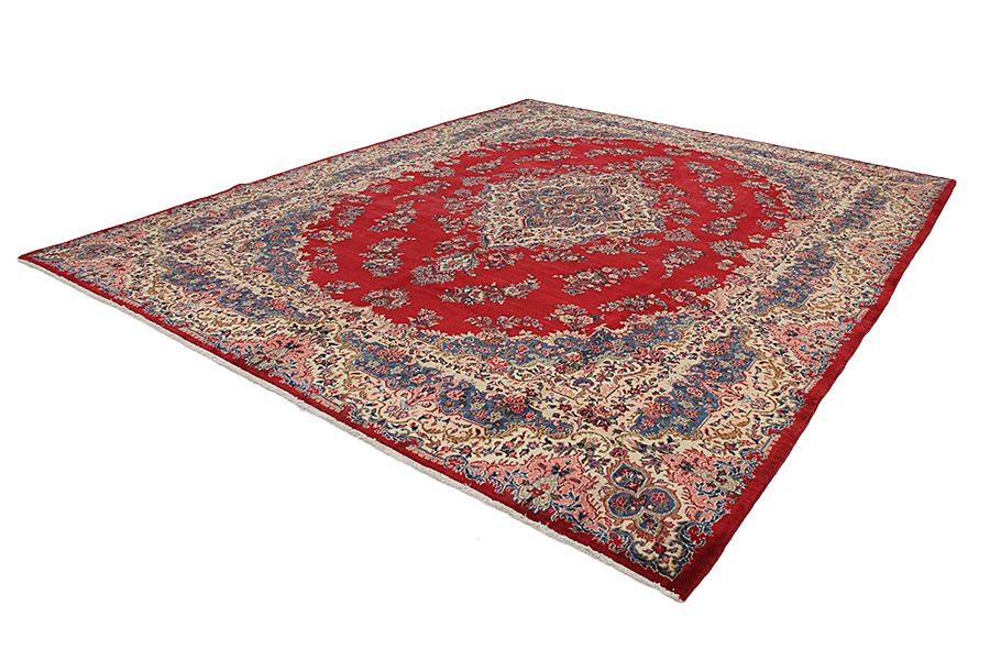 Kerman - Lavar Persian Carpet 416x324 - Picture 2