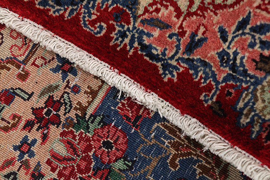 Kerman - Lavar Persian Carpet 416x324 - Picture 5
