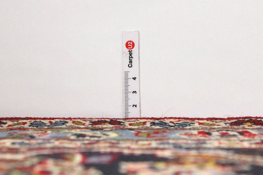 Kashan Persian Carpet 390x294 - Picture 7