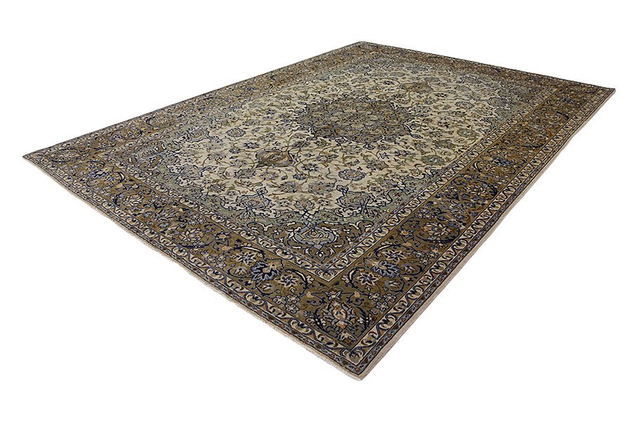 Kashan Persian Carpet 390x290 - Picture 2