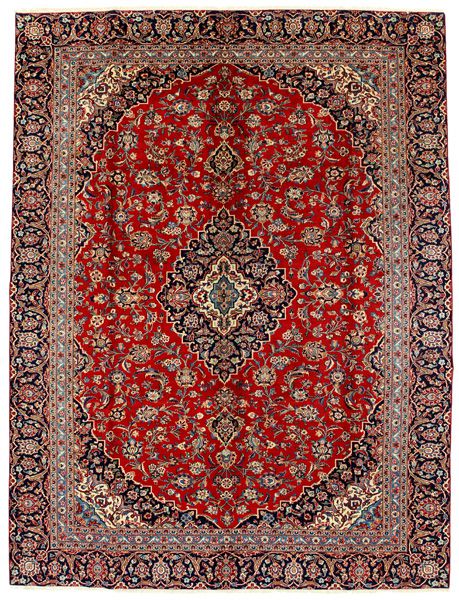 Kashan Persian Carpet 366x278