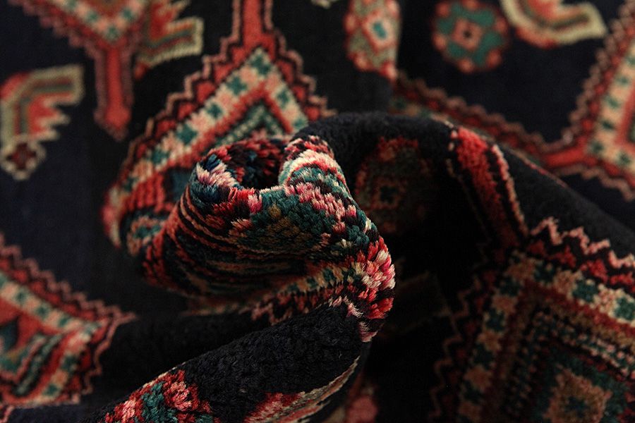 Enjelas - Hamadan Persian Carpet 293x123 - Picture 6