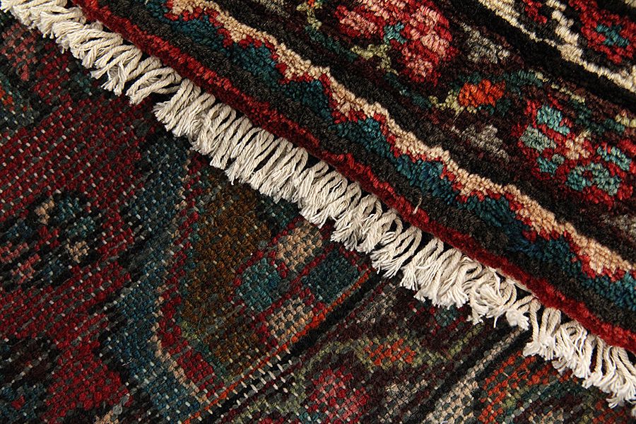 Hosseinabad - Hamadan Persian Carpet 360x170 - Picture 5