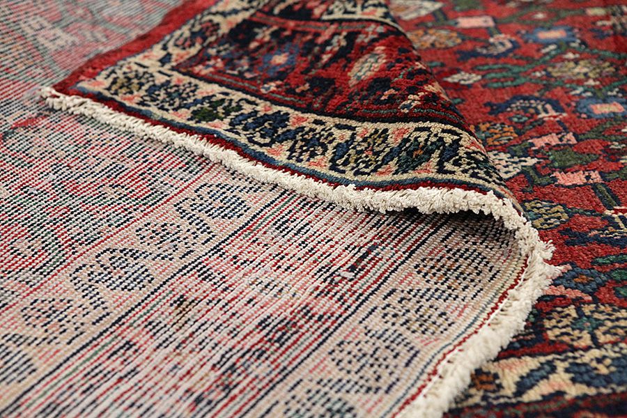 Hosseinabad - Hamadan Persian Carpet 282x115 - Picture 4