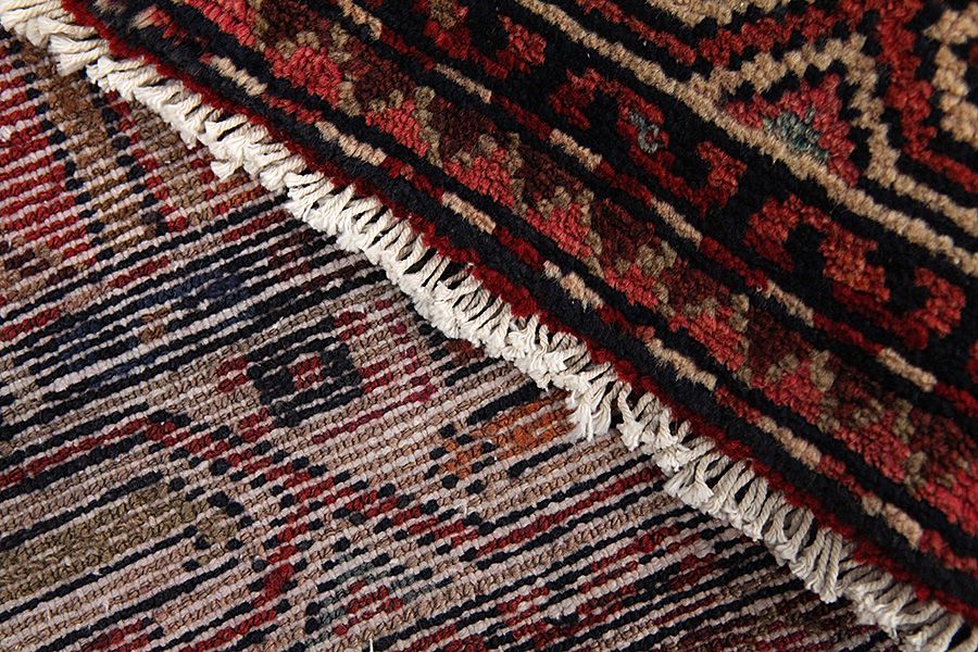Enjelas - Hamadan Persian Carpet 317x107 - Picture 5