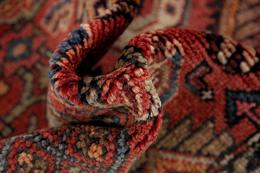 Enjelas - Hamadan Persian Carpet 317x107 - Picture 6