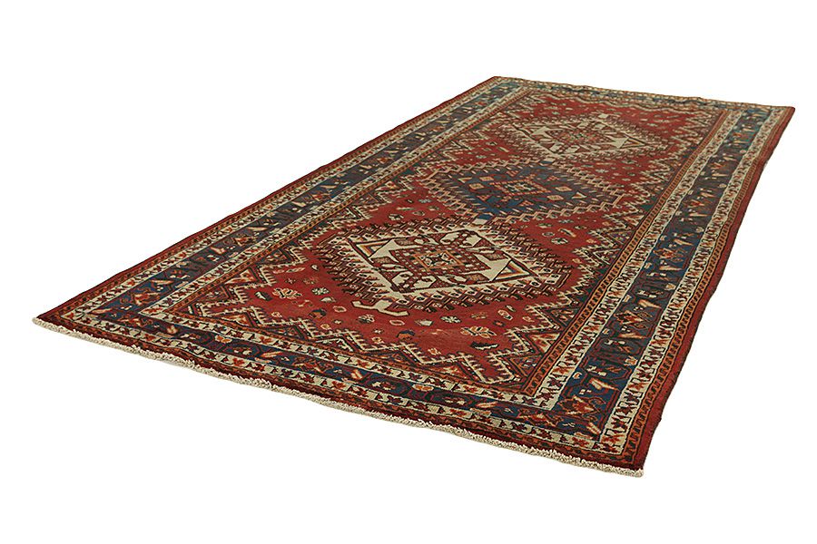 Enjelas - Hamadan Persian Carpet 307x157 - Picture 2