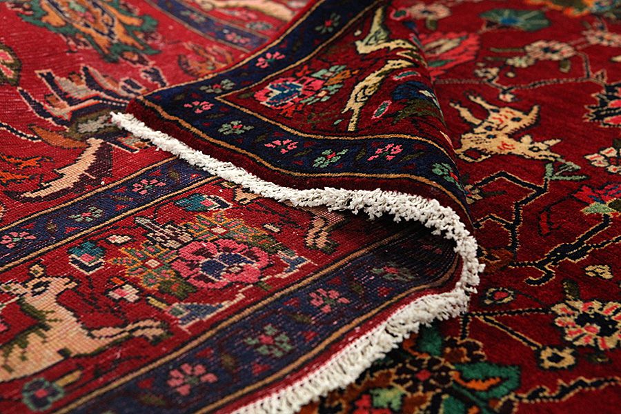 Bijar - Kurdi Persian Carpet 318x154 - Picture 4